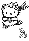 Розфарбовка Hello Kitty
