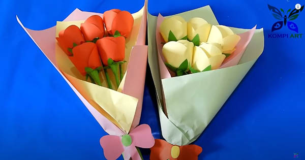 Квіти з паперу до Дня матері